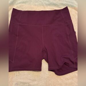 Pureluxe high waisted shorts